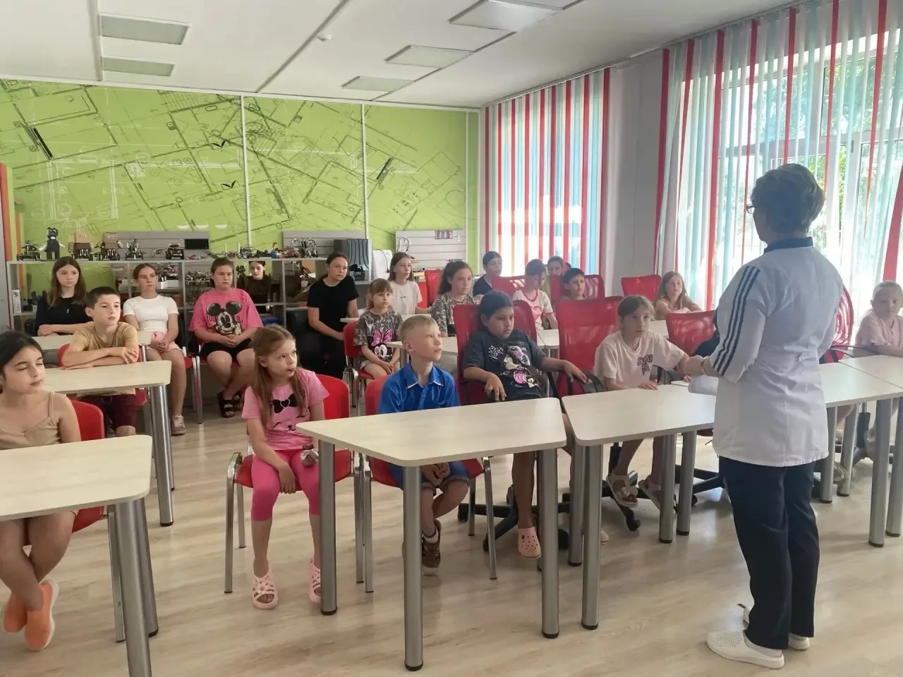 💚Утро в нашем пришкольном лагере «Лучик» прошло под девизом «Здоровье — это главное!» 

Сегодня к р
