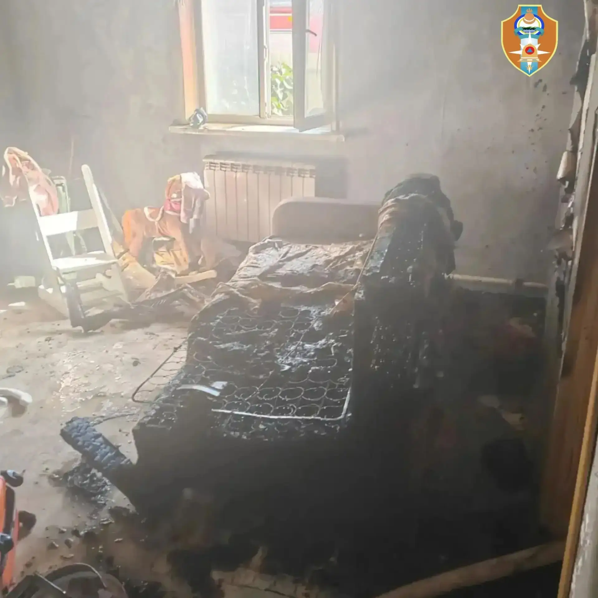 🔥 28-летний мужчина отравился угарным газом при пожаре в Хойтобэе