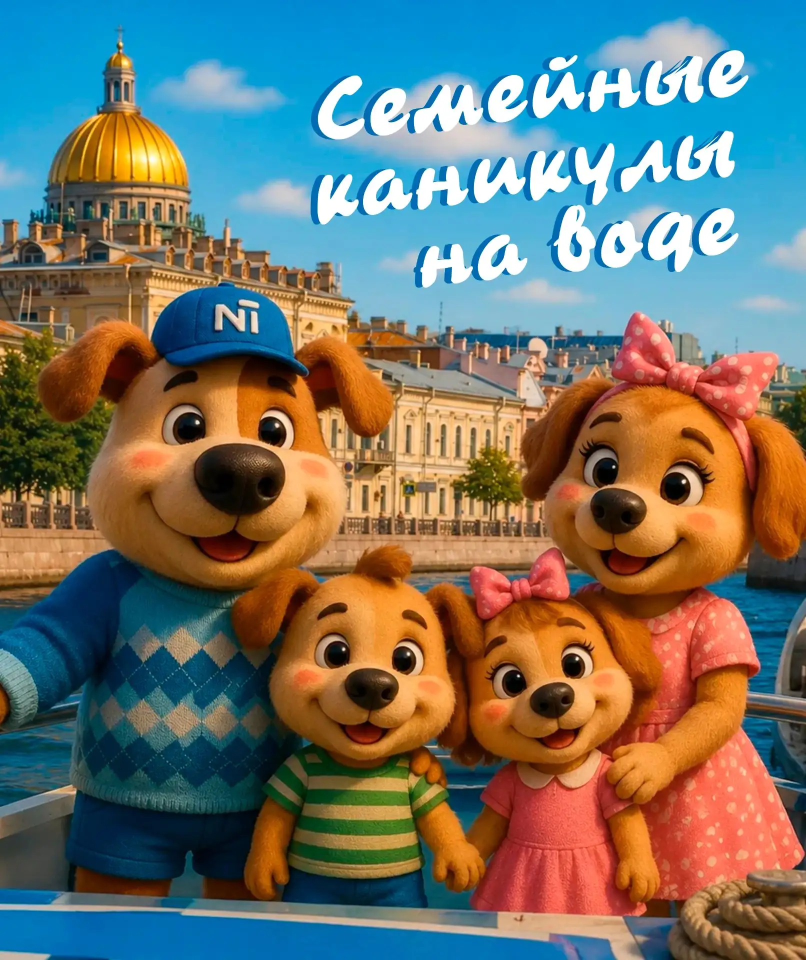 Сегодня отмечается Международный день защиты детей, и у нас есть идея для семейного отдыха в Петербу