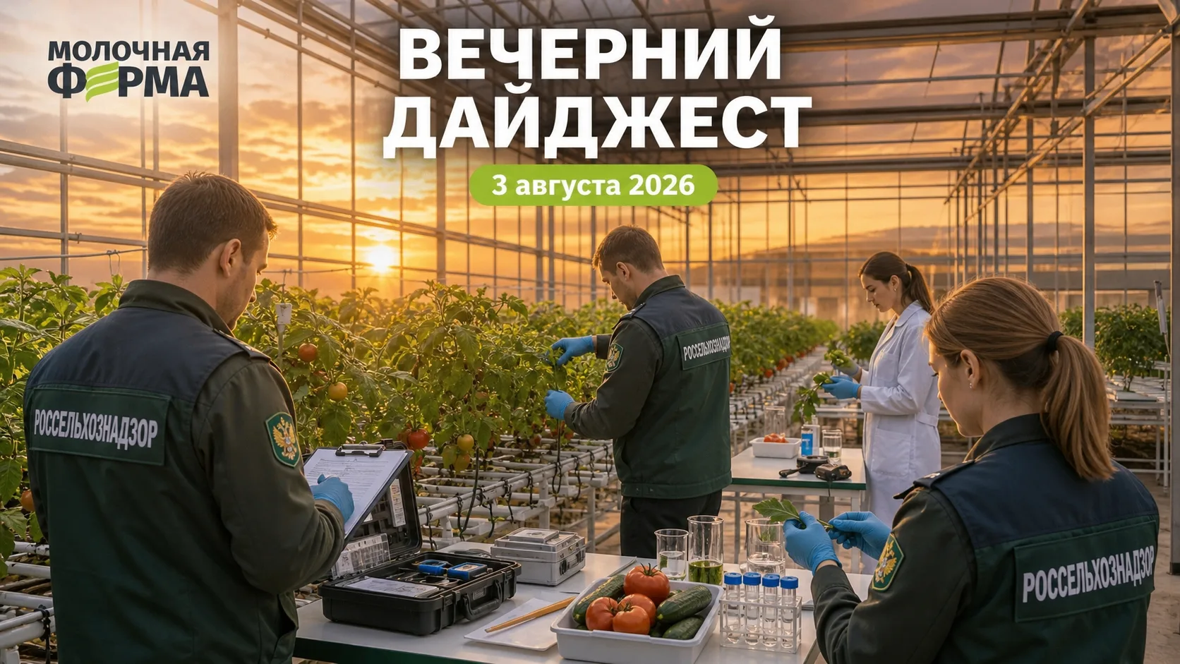 📢 Вечерний дайджест АПК.