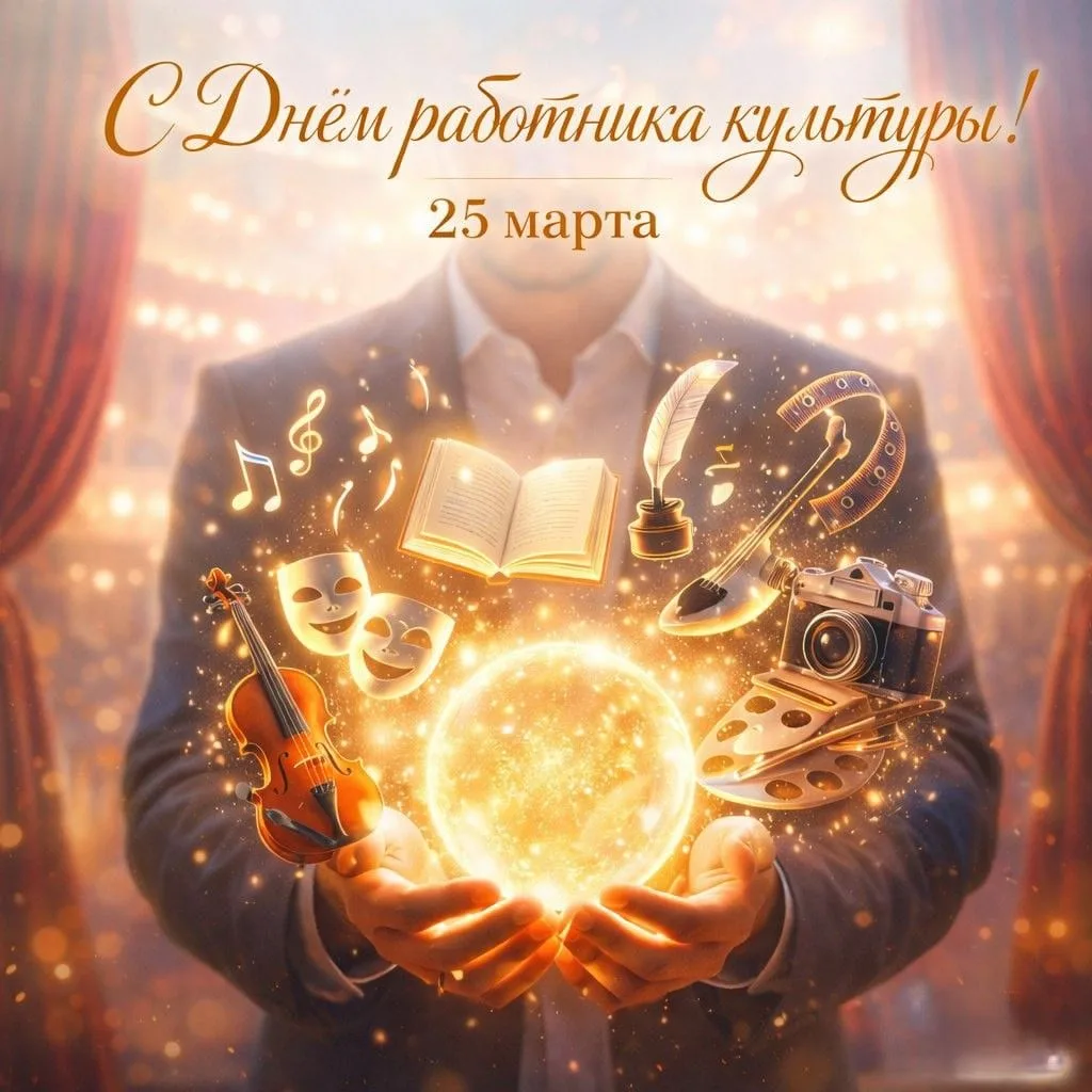 🎉 Поздравляем с профессиональным праздником работников культуры!