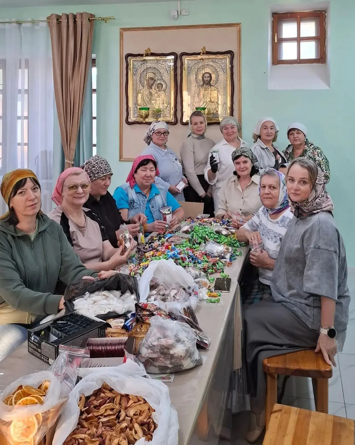 💐Благодарим от всей души прихожан Кафедрального Собора Преподобного Сергия Радонежского!