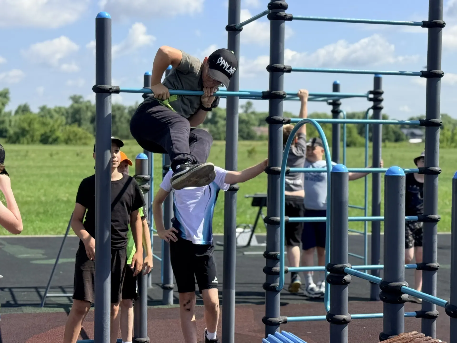 Спорт в парке «Серебряный» – это легко! 🤸‍♀️🏃‍♂️