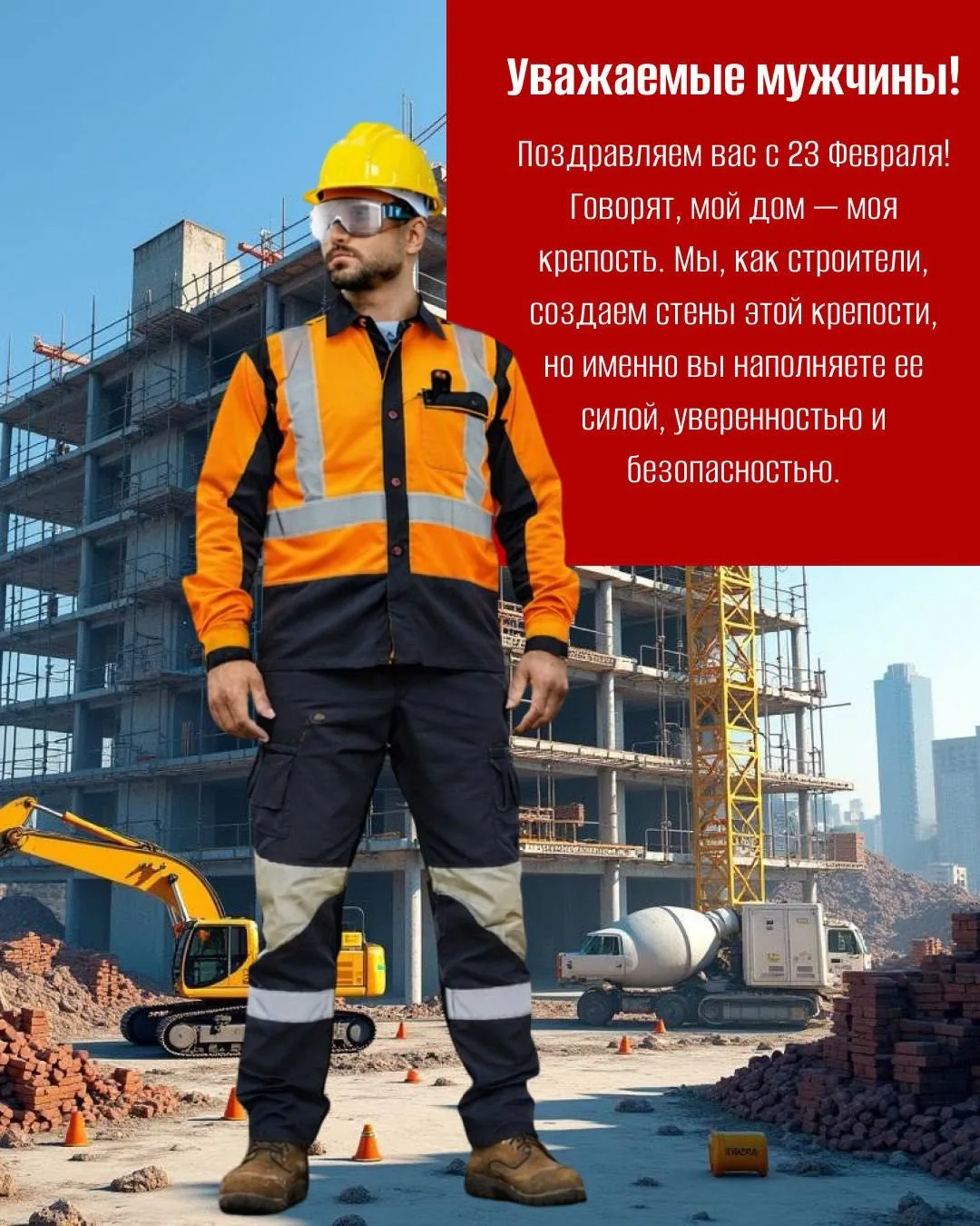 С Днём защитника Отечества.