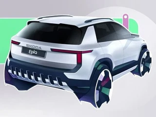 Skoda представила новый бюджетный электрокроссовер Epiq 2027 года: первые эскизы и дата дебюта в мае