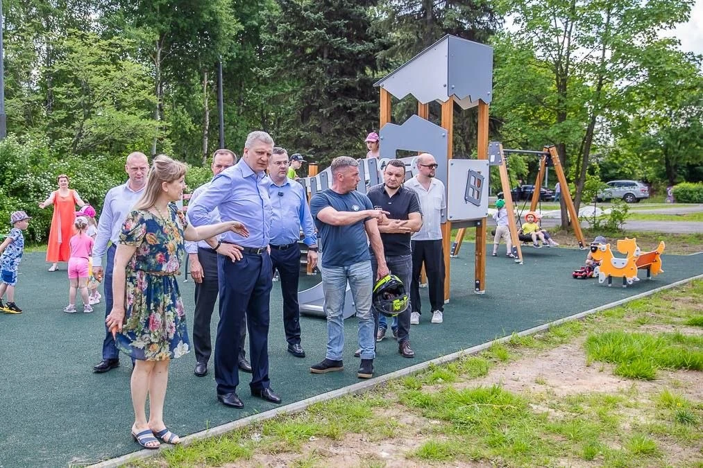Обсудили с родителями итоги капитального ремонта детского сада №20 в Голицыно.

Зданию больше 60 лет