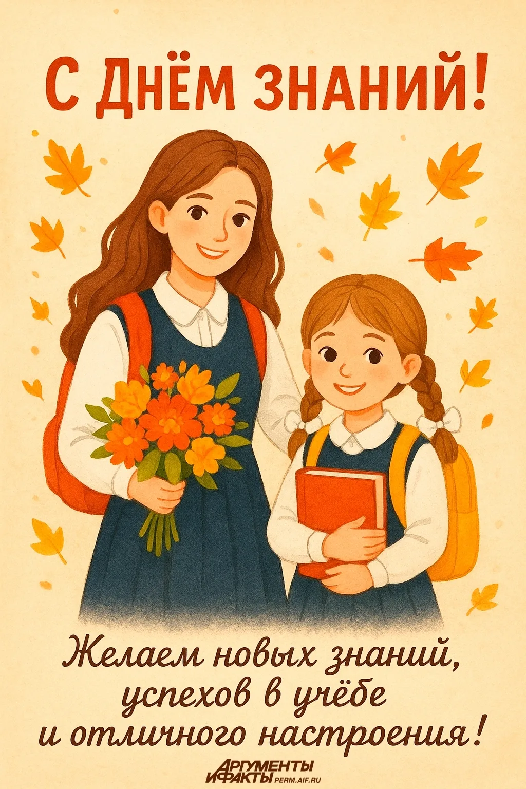 С Днём знаний! С началом нового учебного года! 🍂