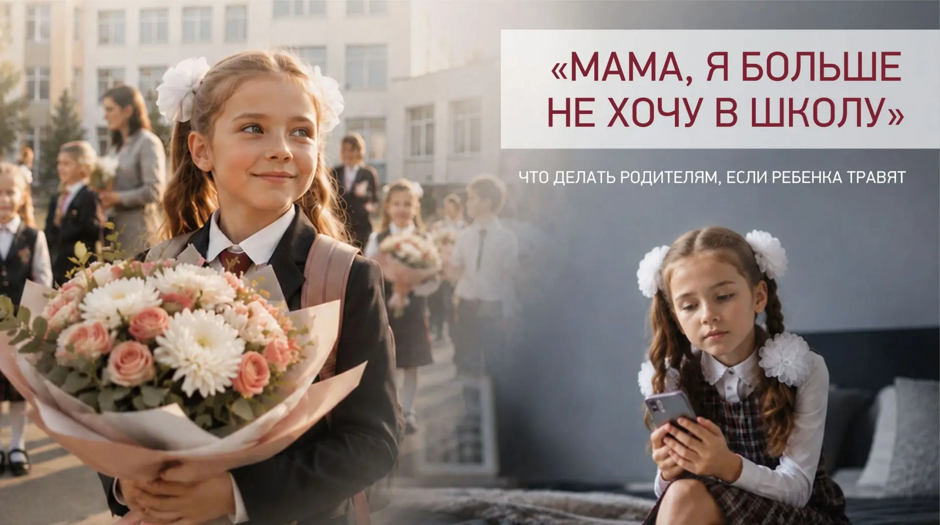 💬 «Мама, я больше не хочу в школу»
