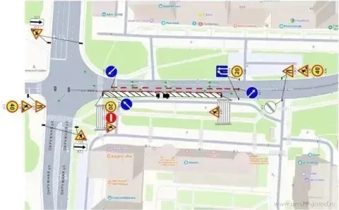 В Пензе на день перекроют участок улицы Мира