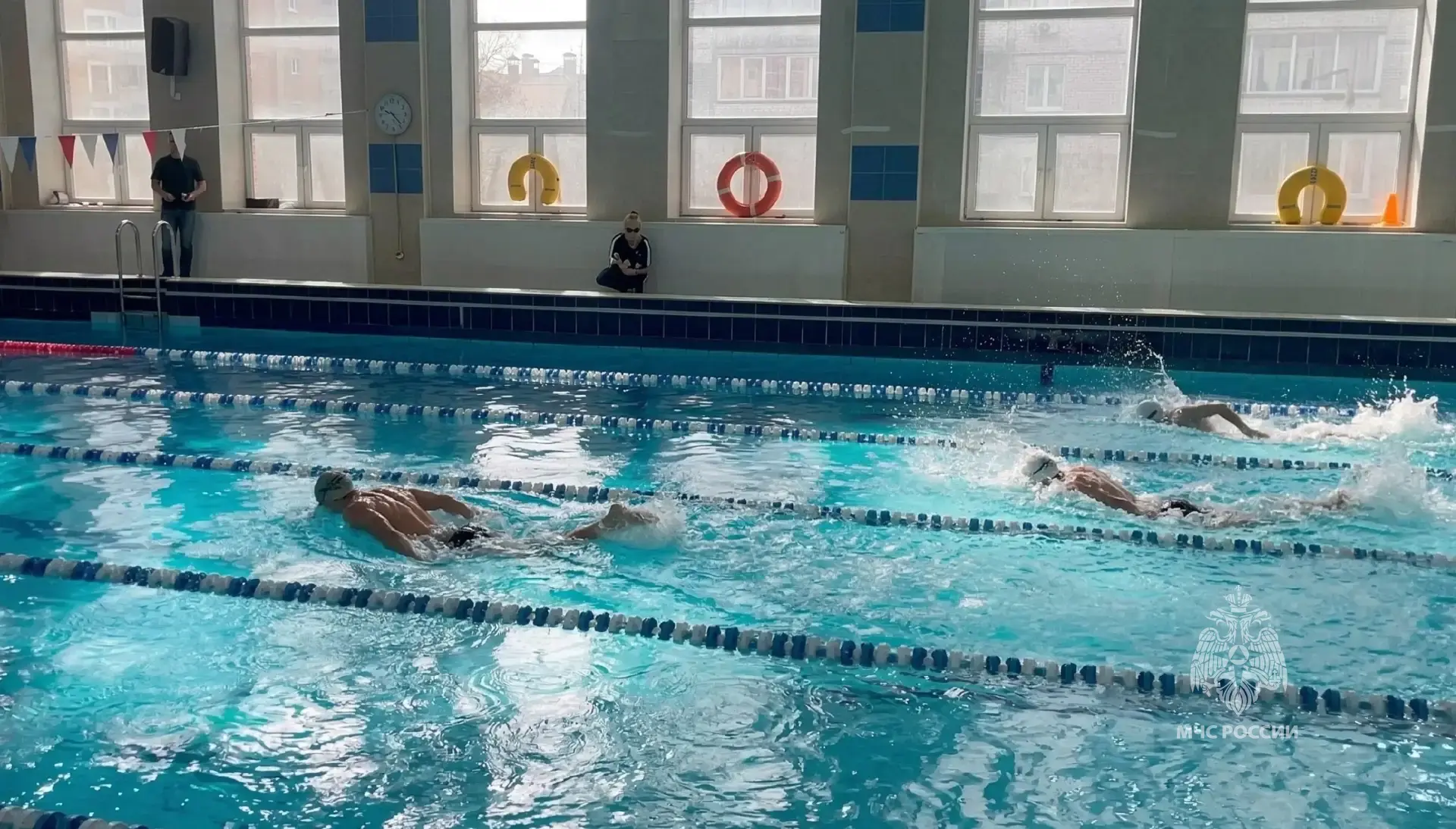 🏊Пловцы академии в числе лучших на соревнованиях «Динамо»