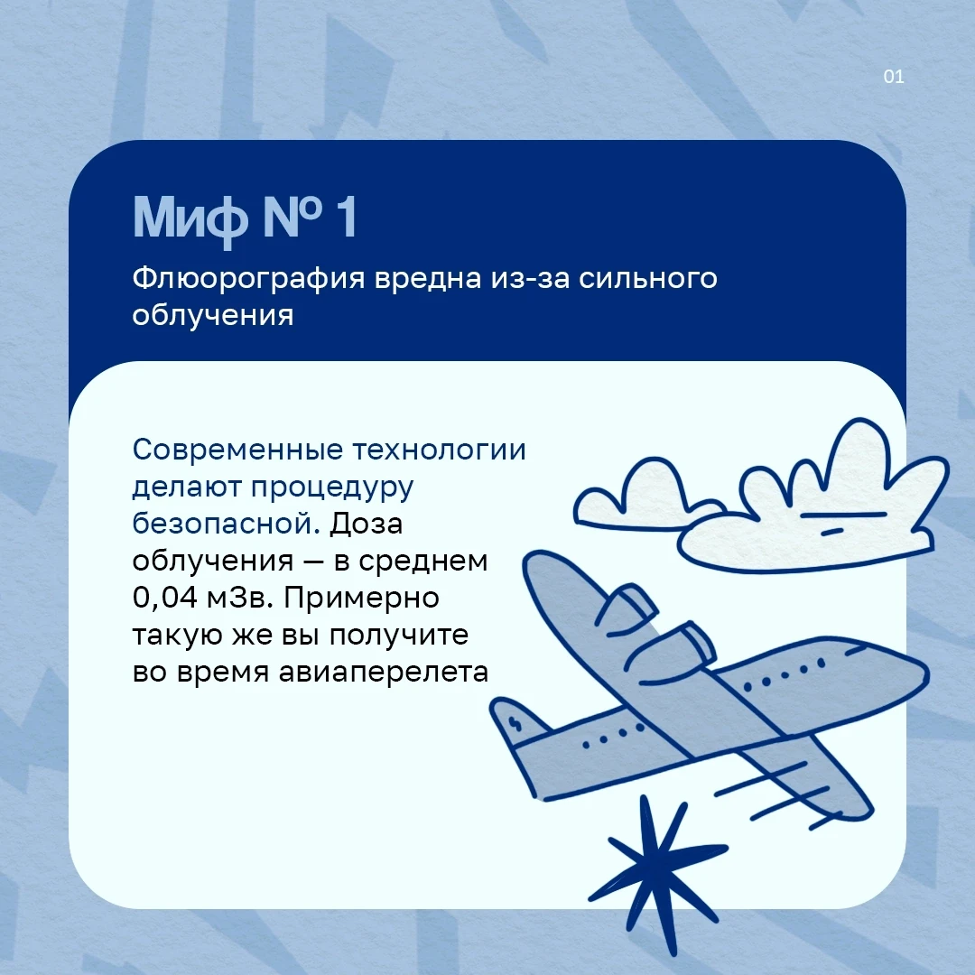 ❗️Опасные заблуждения о флюорографии