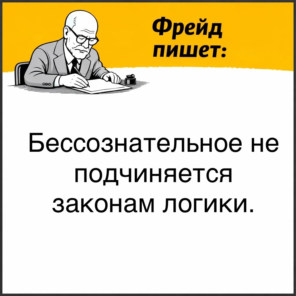 Во сне или фантазии события могут соединяться нелогично: любовь и гнев, радость и страх.   Например,