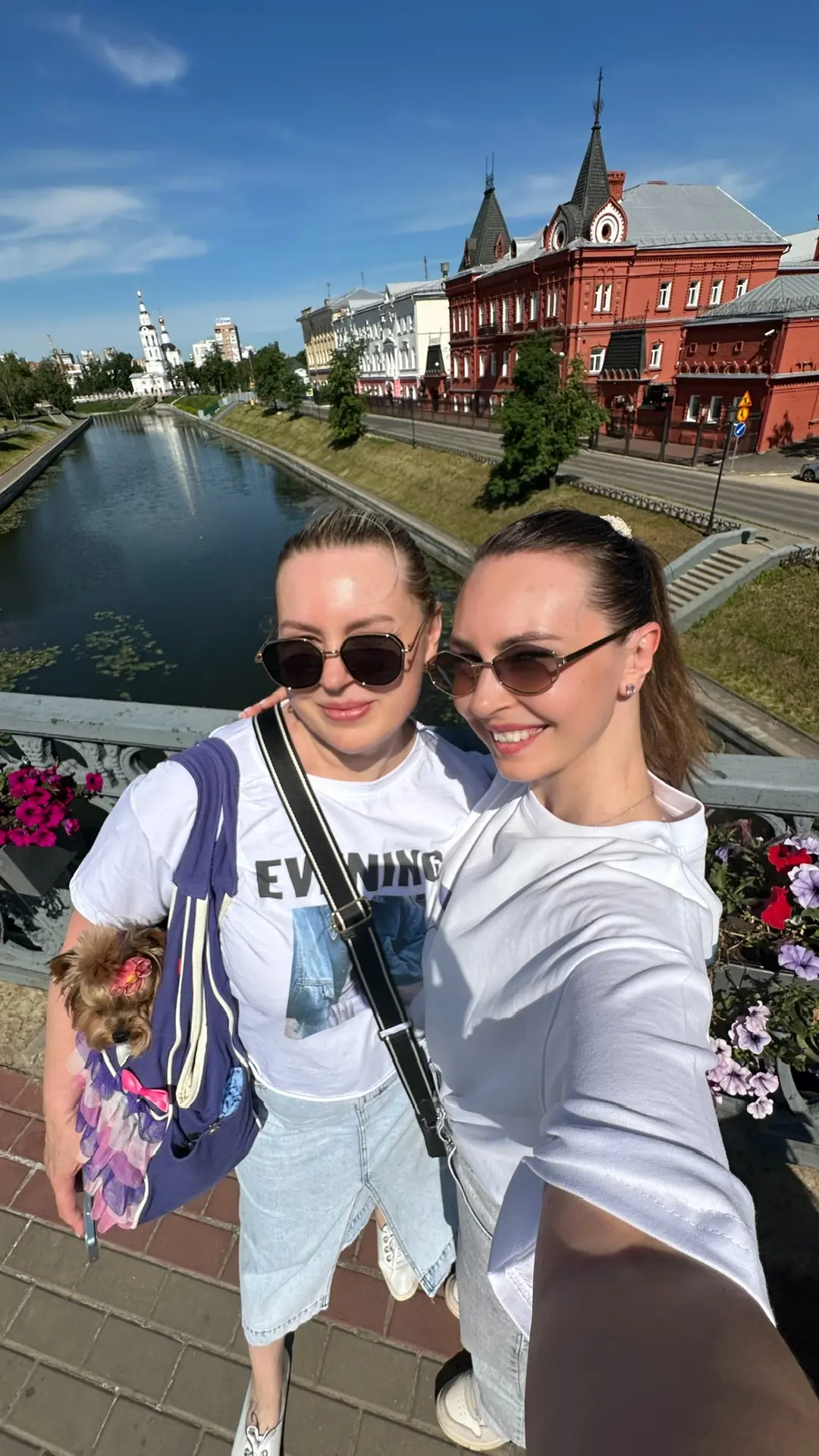 Приехали к мамуле, гуляем, наслаждаемся погодкой ☀️