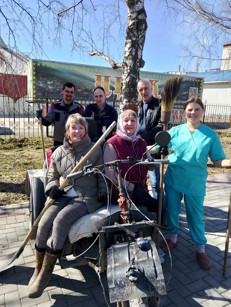 💪Сотрудники Кулагинского Томского областного рынка навели порядок:
