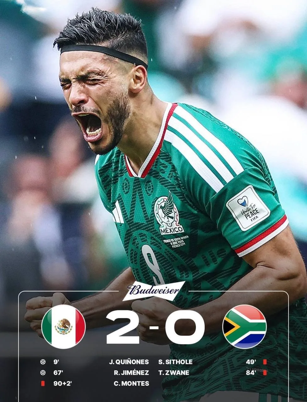 🇲🇽Мексика начинает ЧМ с победы😎