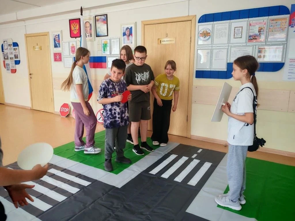 03.06.2026 в рамках работы автогородка мы отправились в МКОУ "СШ №13" к ребятам отдыхаю...