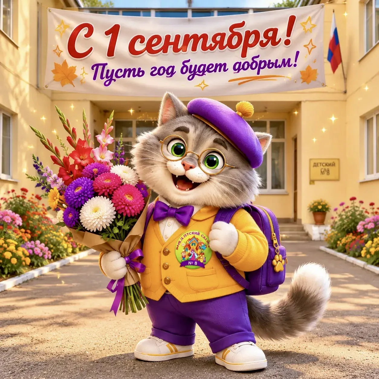 🎉 С Днём знаний и с 1 сентября, дорогие родители и наши любимые воспитанники! 🎉