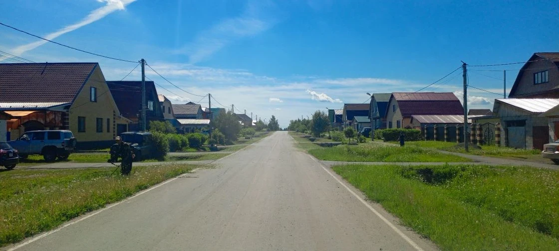 Окос травы.