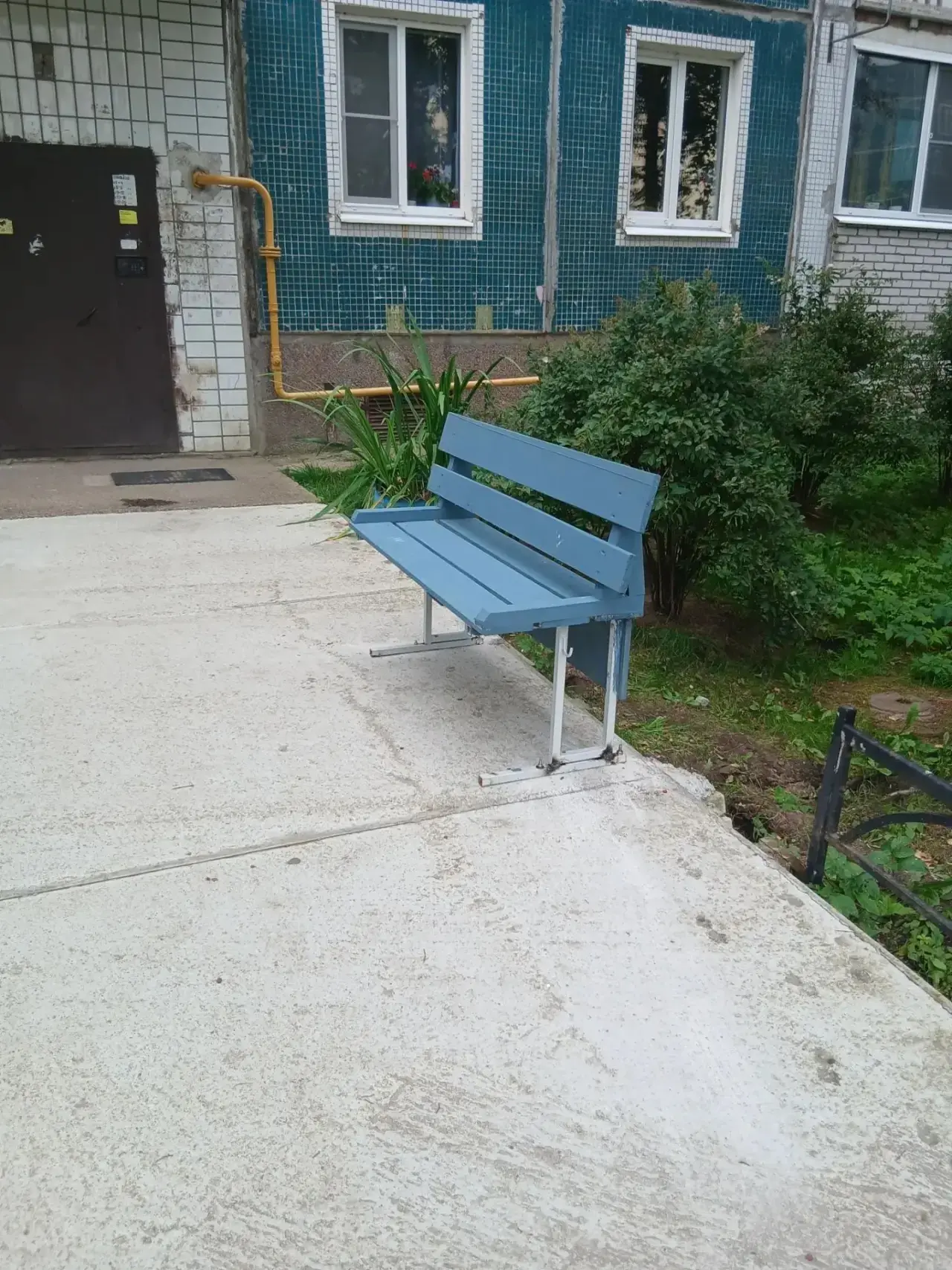 Установка скамейки Д. 29