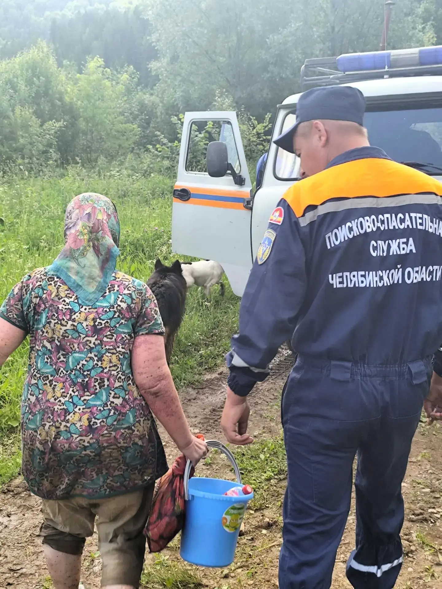 Ушла за ягодами и пропала на два дня