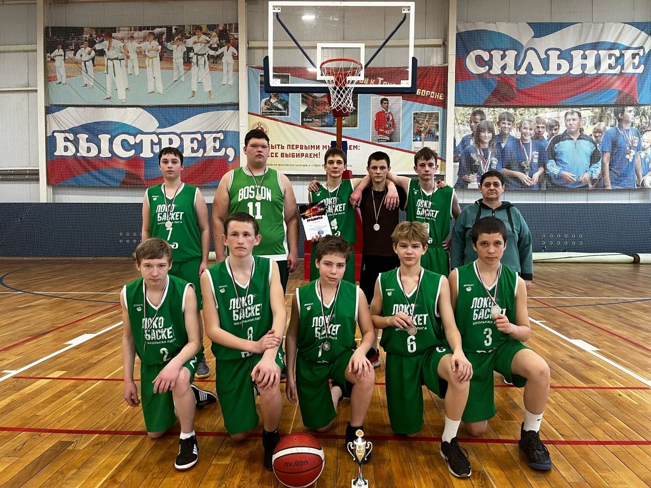 ✨️🏀Соревнования по баскетболу среди юношей общеобразовательных организаций, посвящённые памяти трен