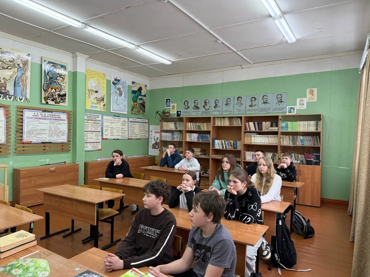В Юшкозерской школе состоялось занятие, посвященное профессиональной ориентации.