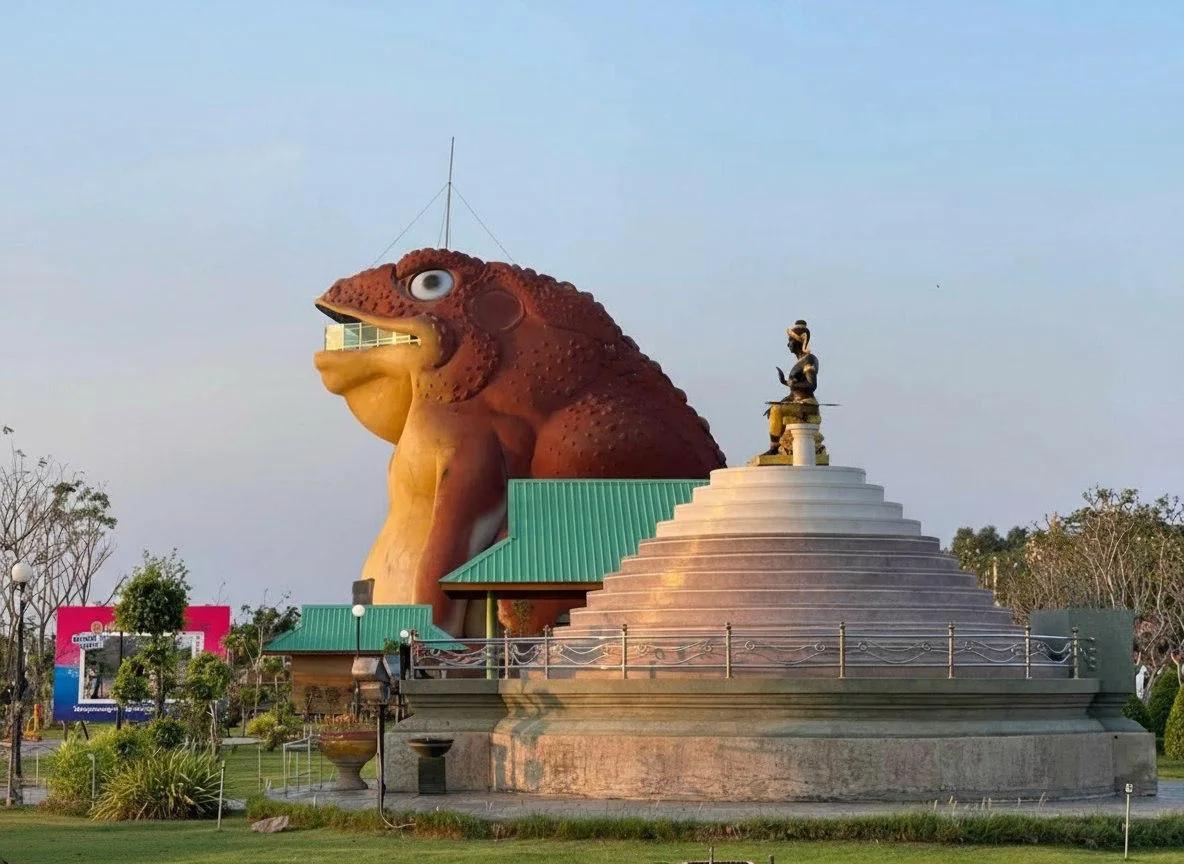 Музей Жабьего Короля в Ясотоне, Таиланд 🇹🇭  🔹 Музей Жабьего Короля или Phraya Khan Khak - необычный 