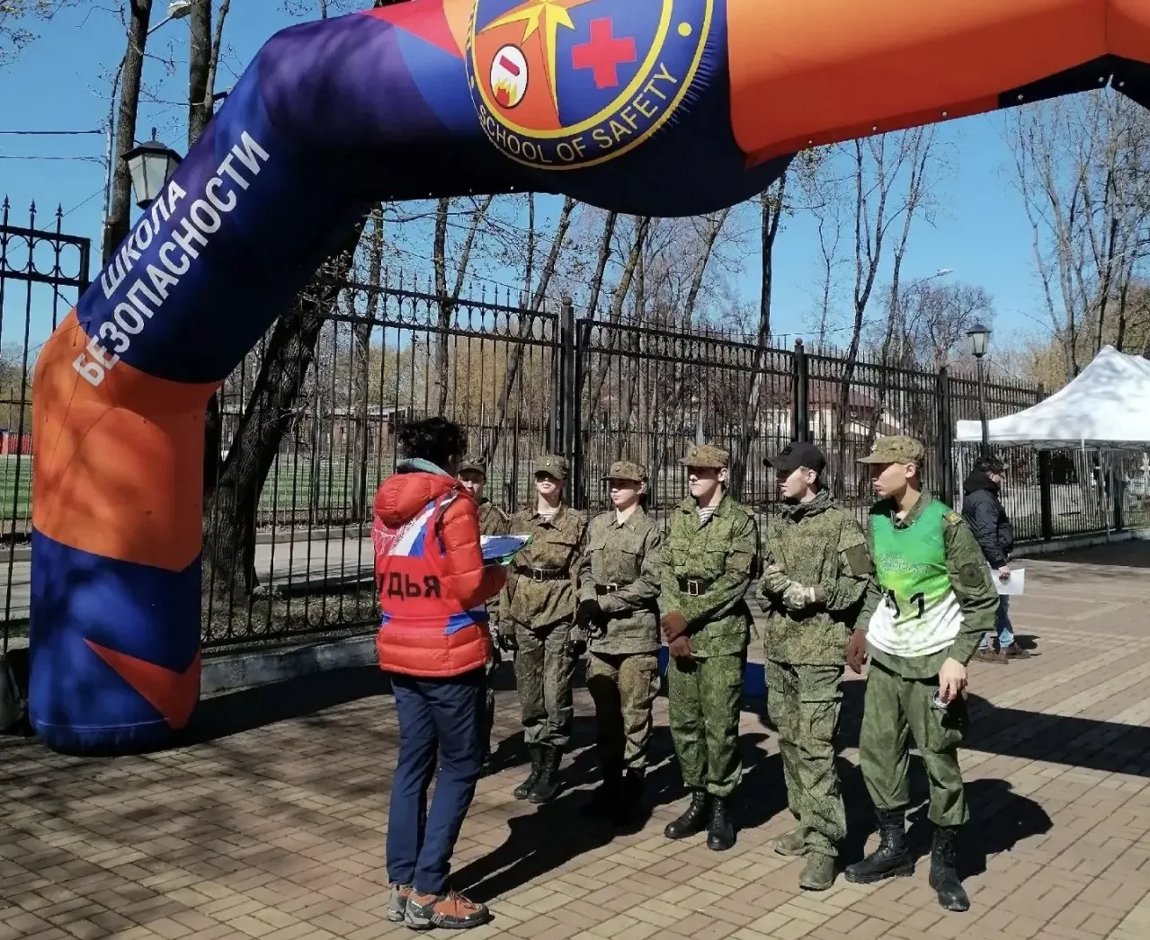 Команда 8 «К» класса приняла участие в муниципальном этапе московских городских соревнований «Школа 