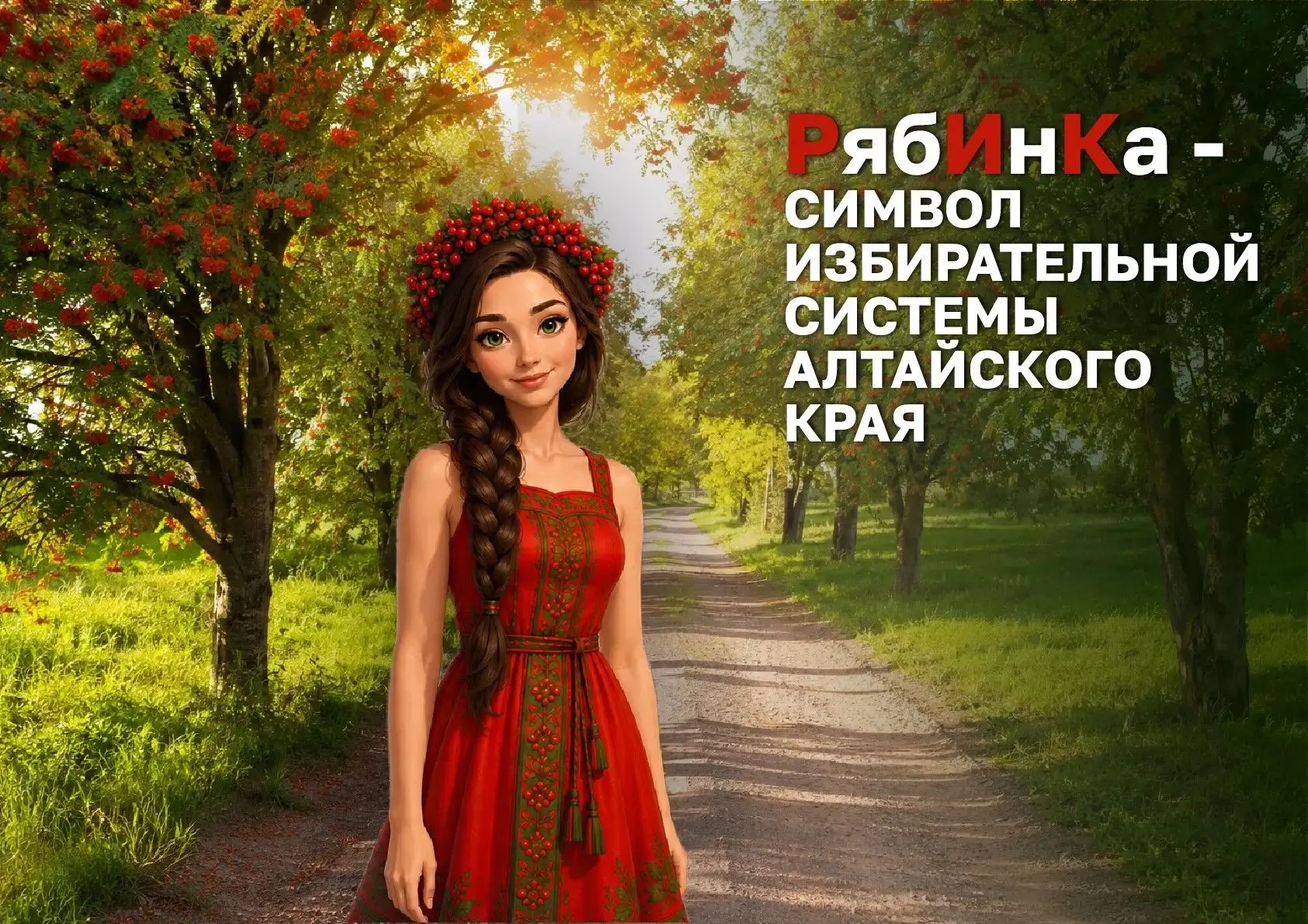 Избирательная комиссия Алтайского края представила новый маскот избирательной системы р...