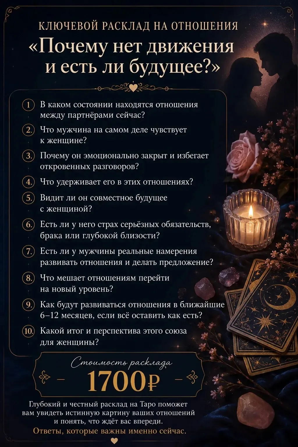 На днях составляла клиентке таро расклад на отношения и заметила, что очень часто ко мн...