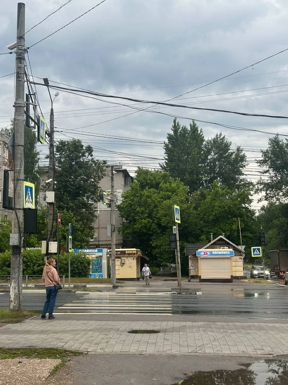 Не работают светофоры на перекрестке Ул. Ложевая и Ул. Калинина