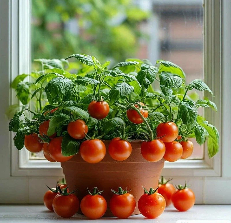 КОМНАТНЫЕ ПОМИДОРЫ 🍅

Эти миниатюрные сорта прекрасно растут на подоконнике и балконе, радуя урожае