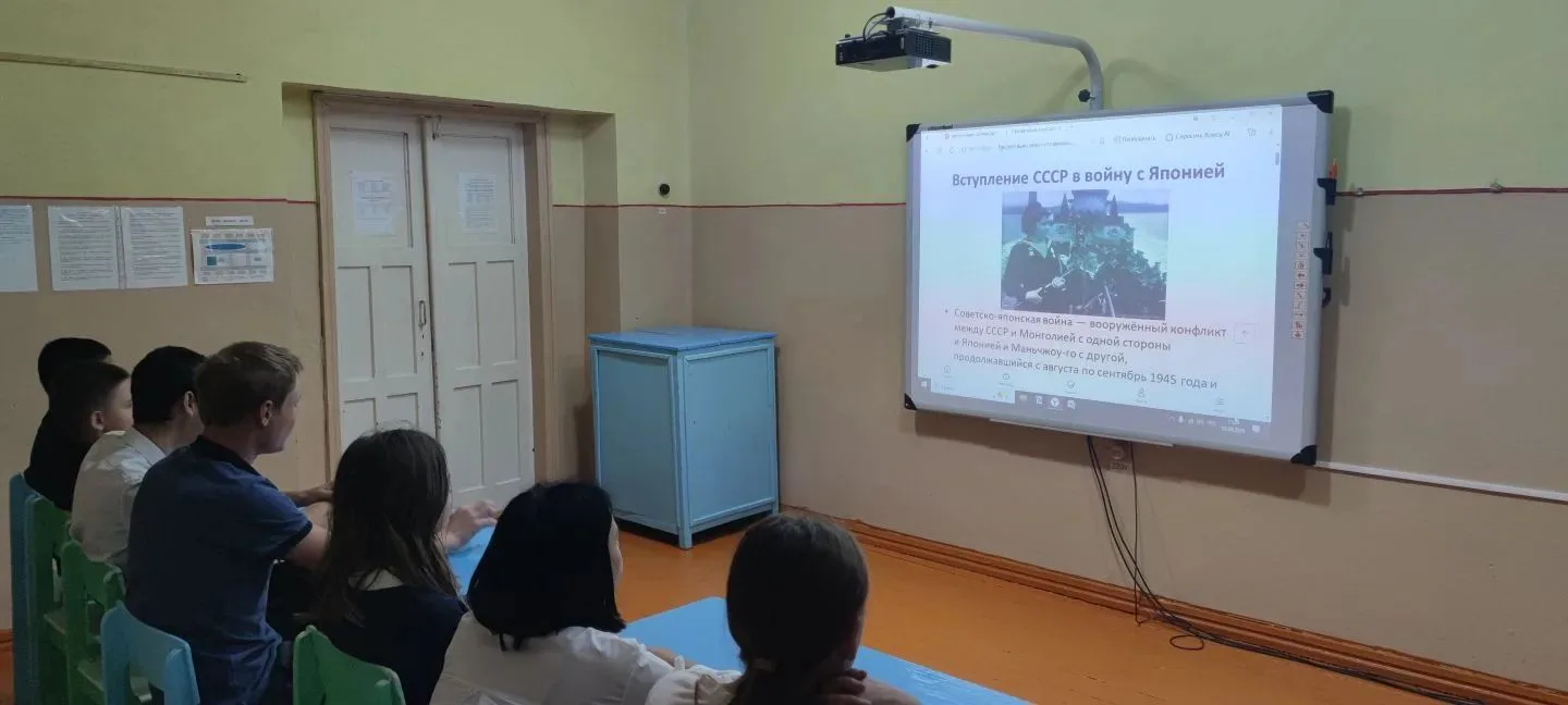3 сентября в филиале с.Михайловка прошел классный час на тему "День Победы над милитари...