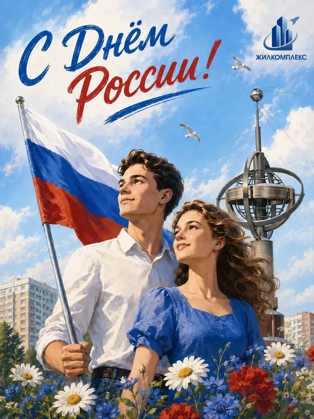 Уважаемые жители!

Поздравляю вас с Днём России!

Этот праздник объединяет нас уважением к истории с