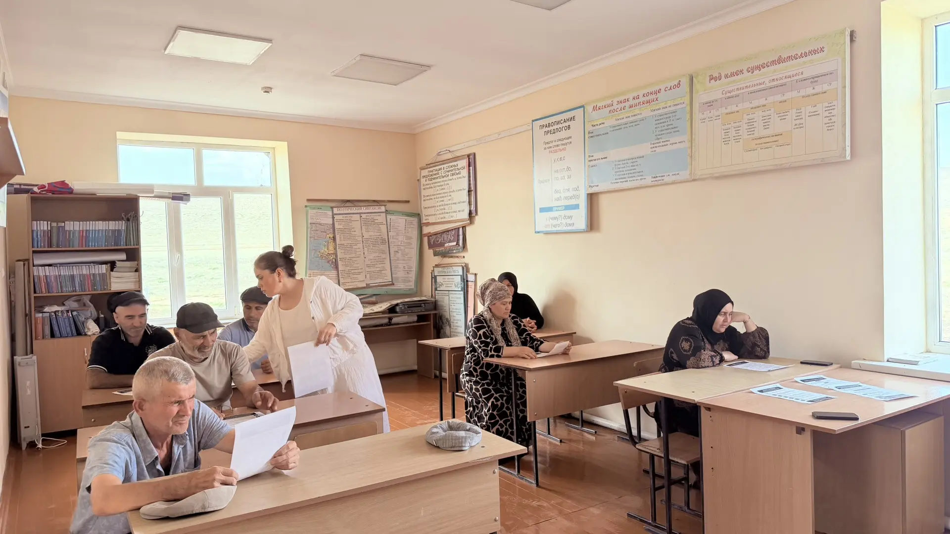 В МБОУ «Дюзлярская СОШ» прошли всероссийские учения по антитеррористической безопасности