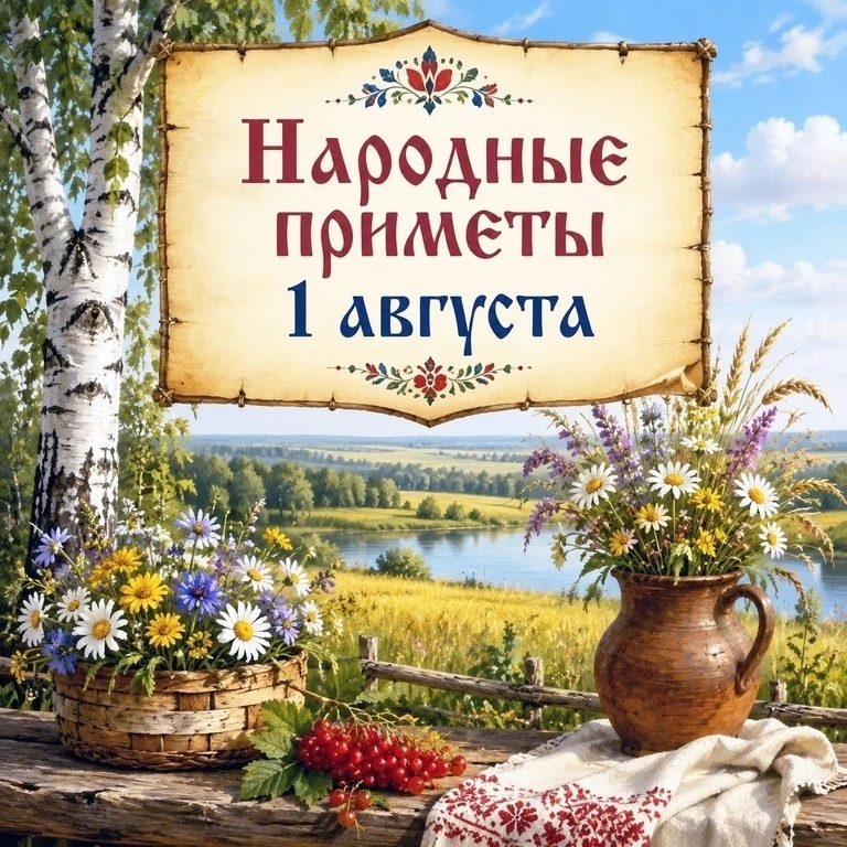 ‍ ()🌿 Народные приметы 1 августа — Макринин день 🌿