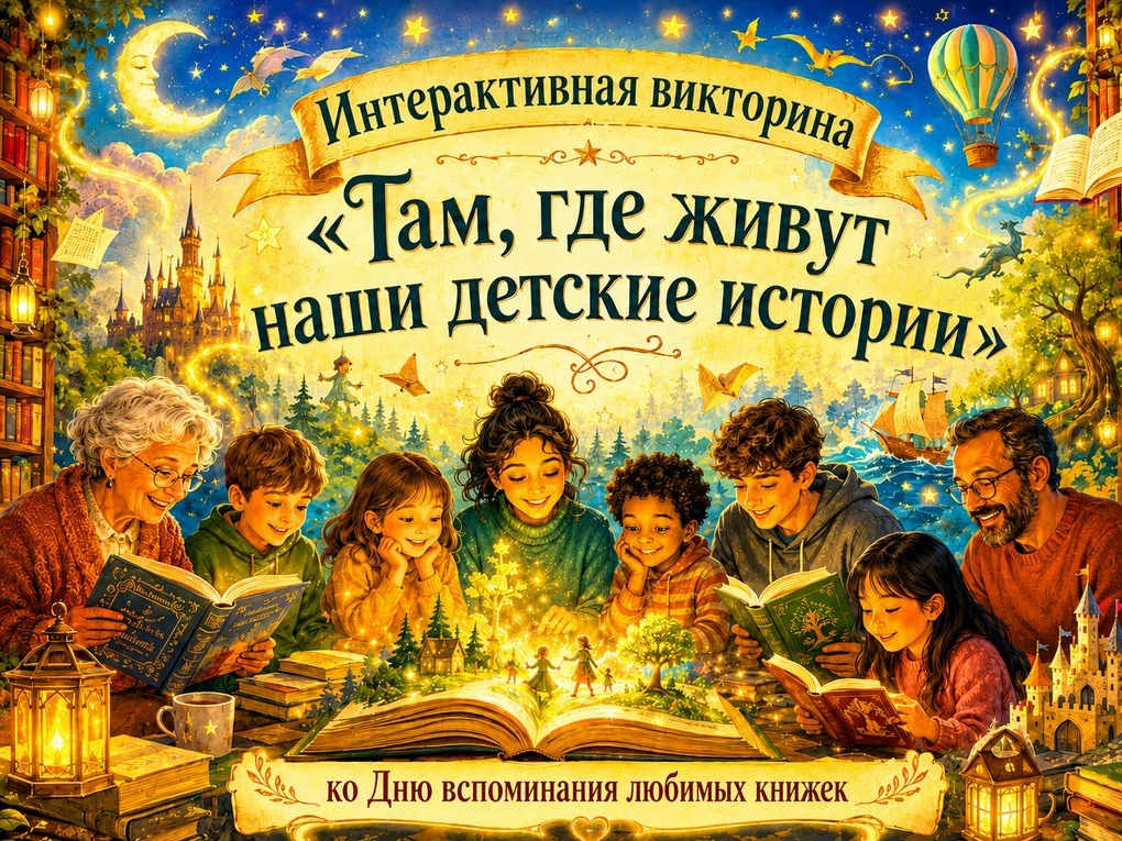 📚 Дорогие друзья! Сегодня мы отправимся туда, где живут любимые герои, волшебные приключения и самы