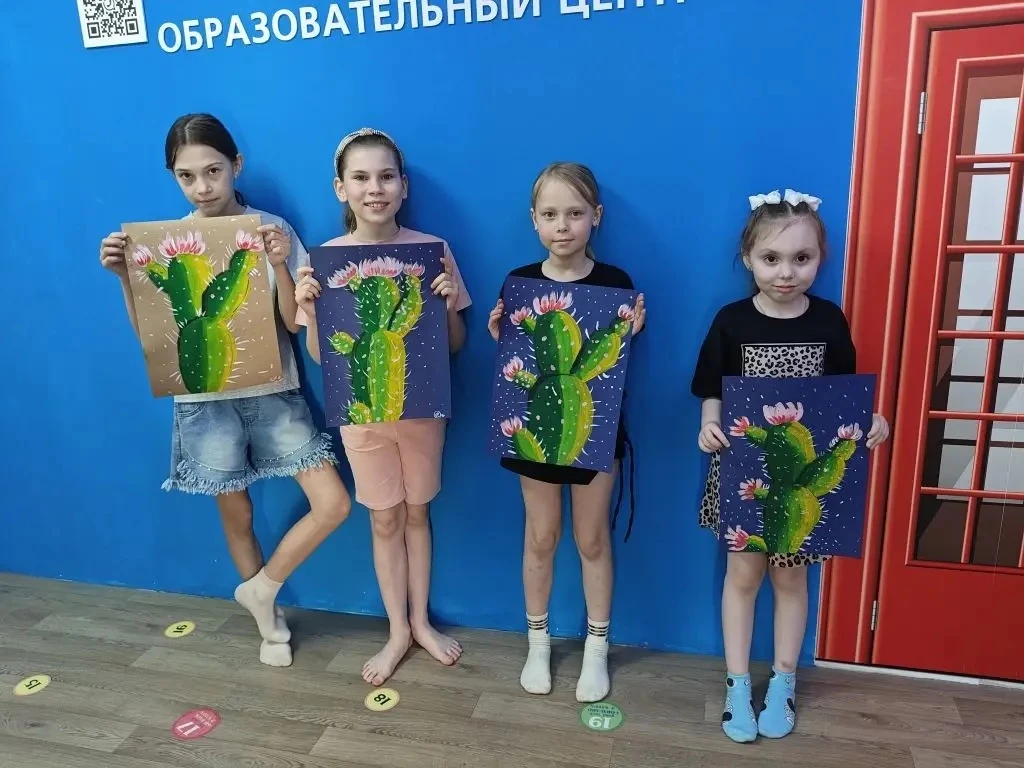 Вчера прошёл заключительный урок по арт-студии 🎨✨