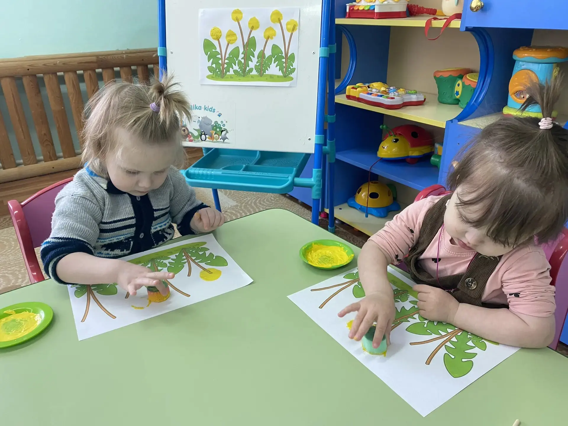 День одуванчика 🌼в первой младшей группе.