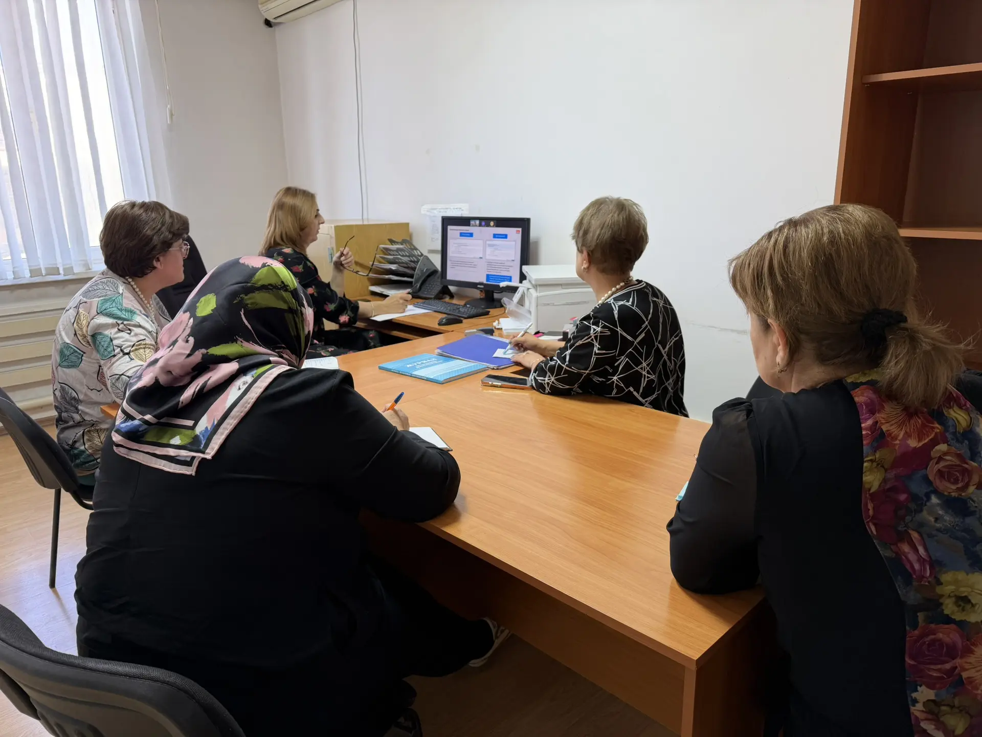 ✍🏻Десятого июня специалисты Сулейман-Стальского центра занятости населения приняли участие в обучаю