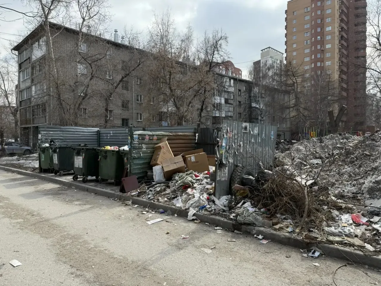 📍Прокуратура требует очистить Новосибирск от мусора  По требованию прокурора области Александра Бучм