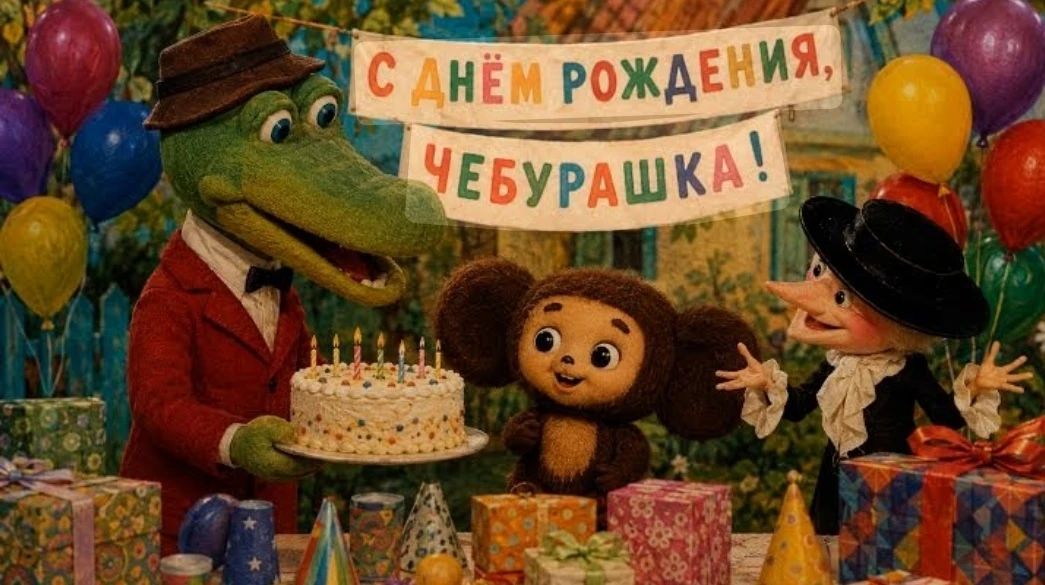 🍊🎉 Сегодня Чебурашке — 60! А вы знали, что...
