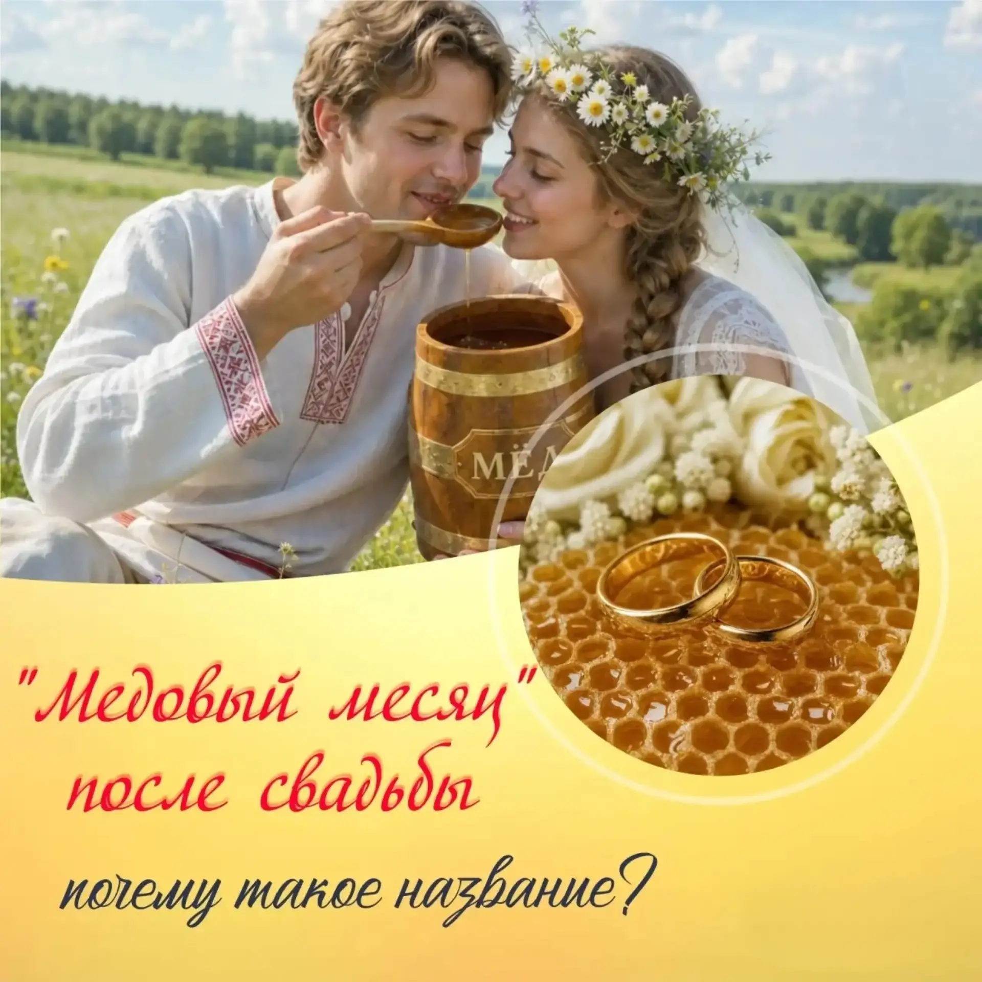🍯Сегодня, 14 августа отмечается праздник Медовый Спас. А мы расскажем вам про свадебны...