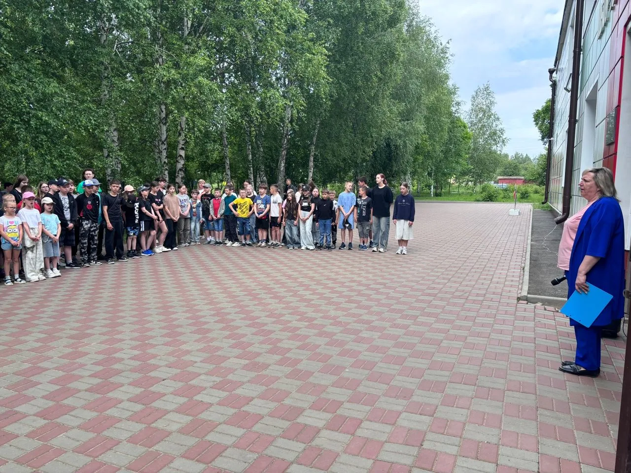 🌞 Торжественное открытие летней лагерной смены 🌈