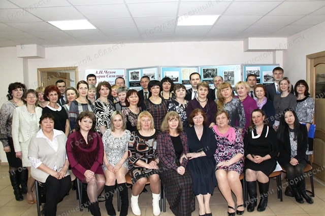 📸 Участники коллегии архивного агентства Сахалинской области «Итоги работы архивных учреждений Саха