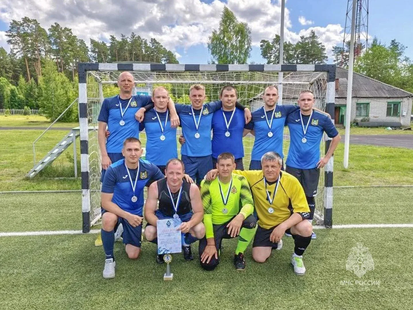 🏆Команда Главного управления МЧС России по Курганской области стала серебряным призером турнира по 