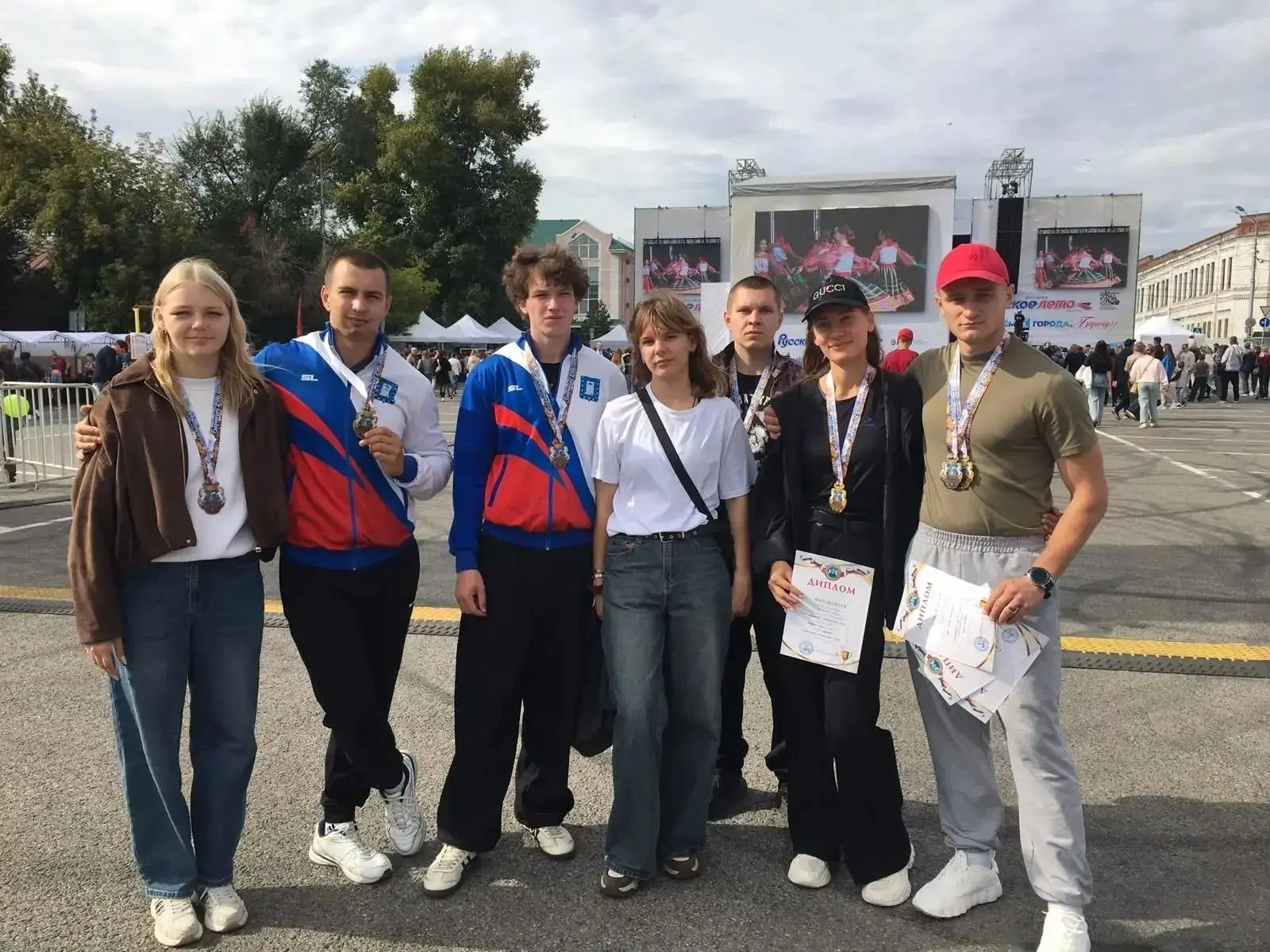 Семь медалей в честь дня столицы