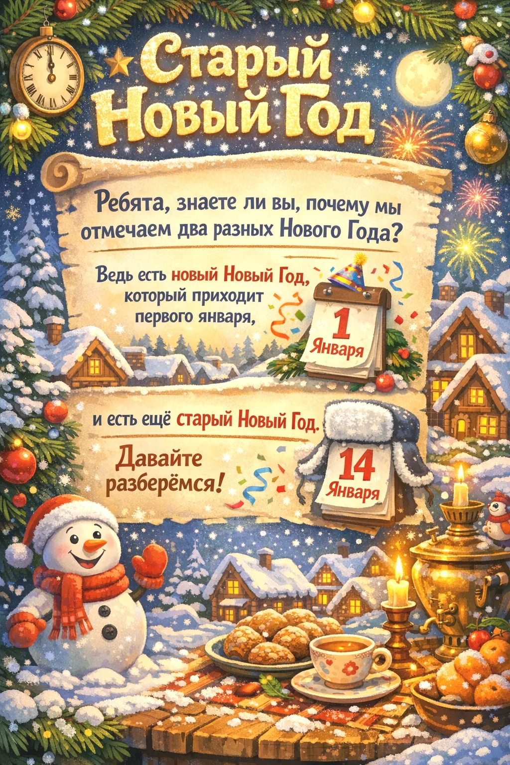 СТАРЫЙ НОВЫЙ ГОД