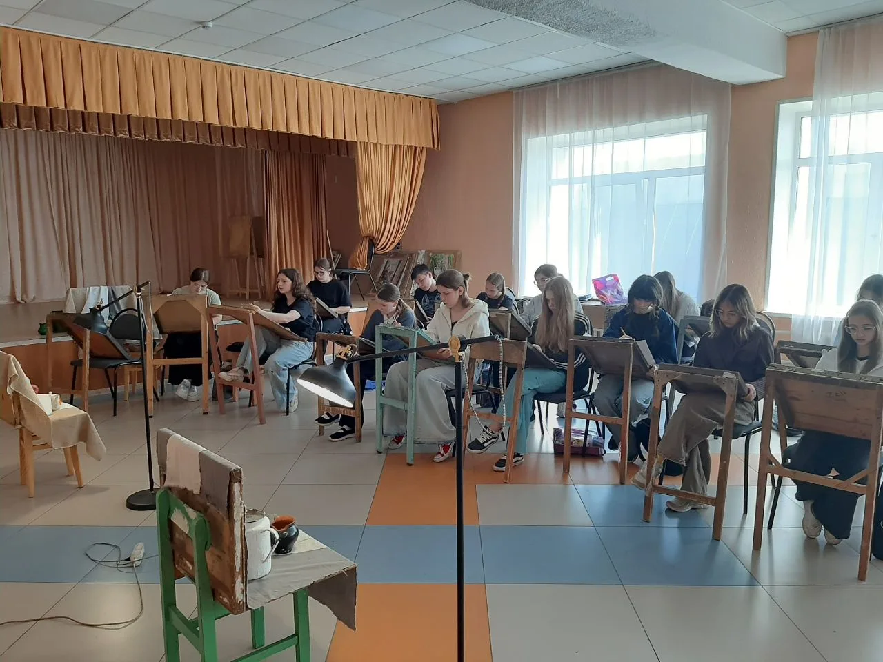 Последние штрихи учебного года!