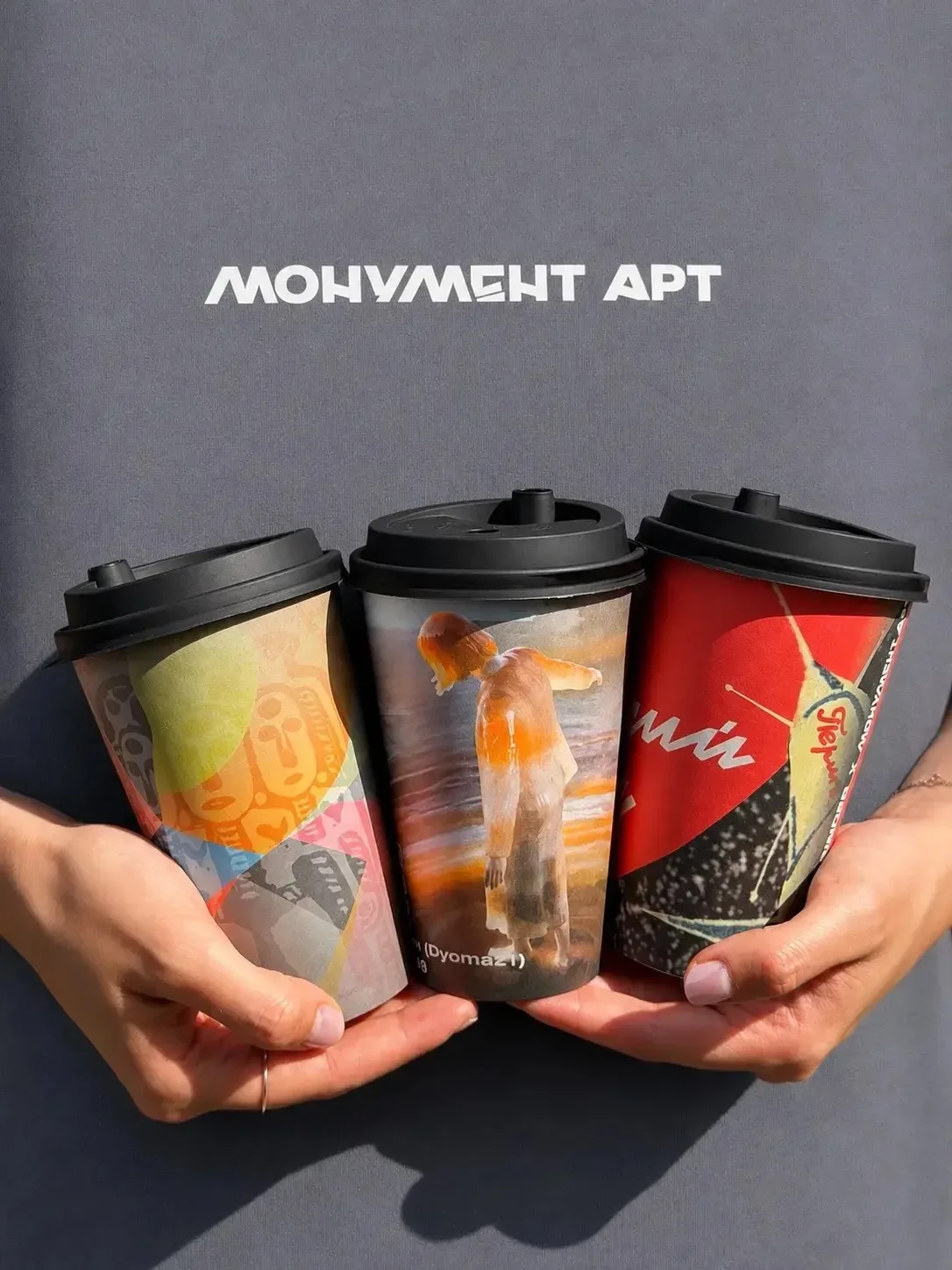 ☕️В Перми выпустили серию кофейных стаканов с изображениями городских муралов